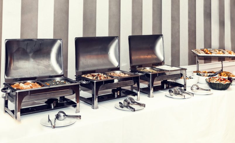 BBQ Buffet Style Setup
