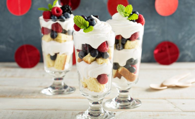 Creamy Trifle Dessert Cups