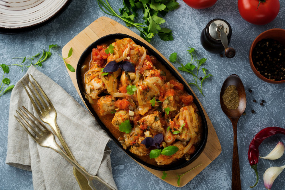 Easy Chicken Karahi Dinner