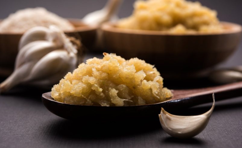Easy Garlic Paste Storage
