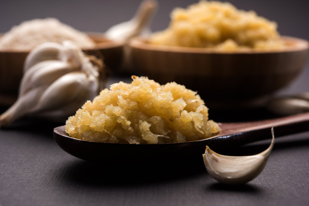 Easy Garlic Paste Storage