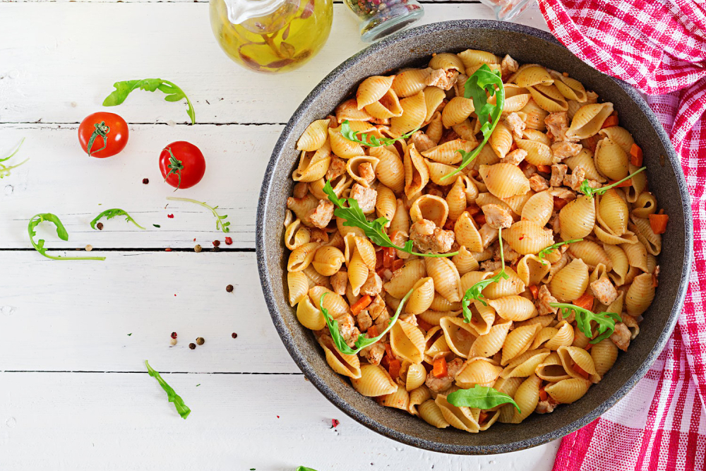 Easy One Pot Pasta Halal Style