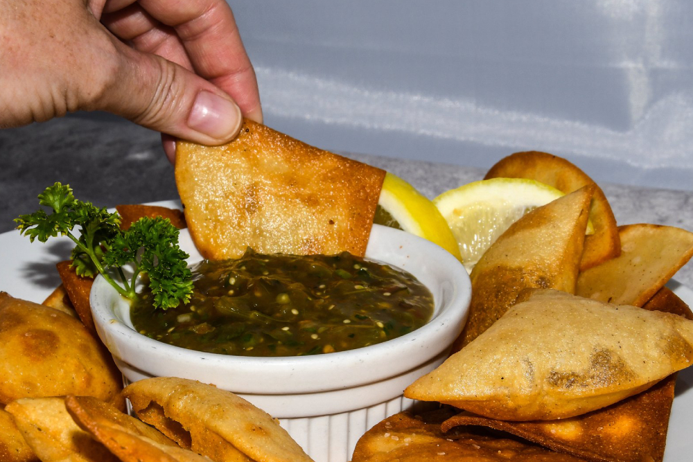 Easy Samosa & Chutney Platter