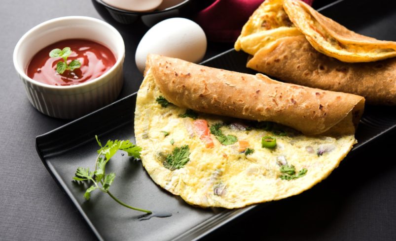 Egg Paratha Energy Meal