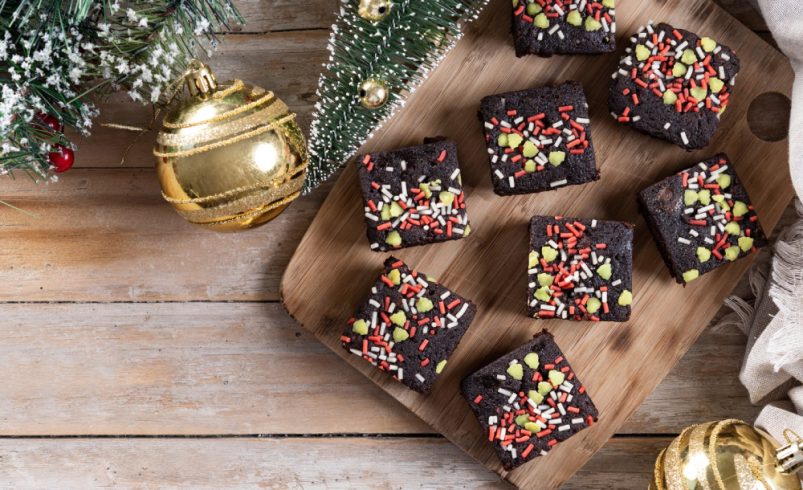 Festive Chocolate Brownies