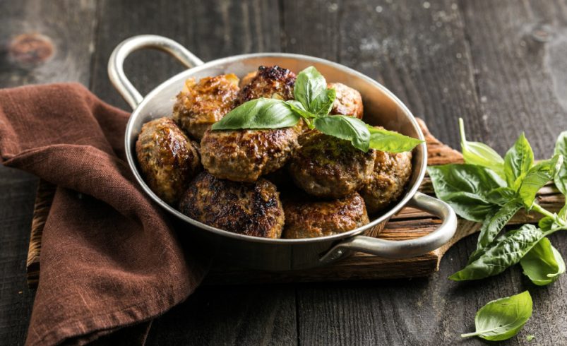 Healthy Baked Meatballs