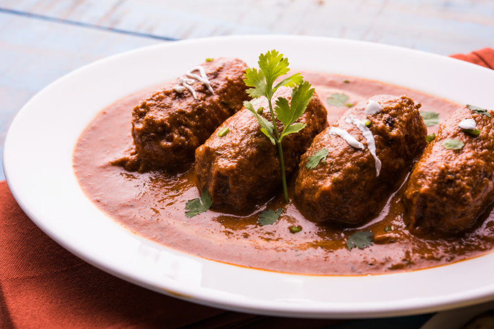 Homemade Meat Kofta Curry