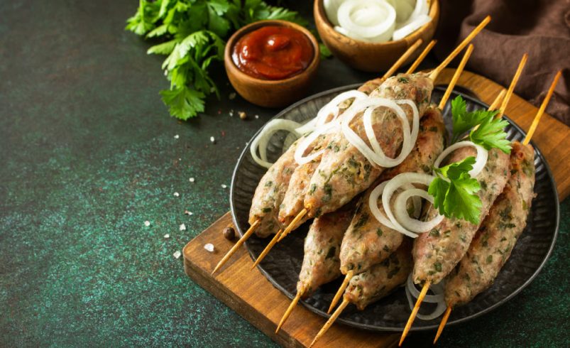 Juicy Chicken Seekh Kebab