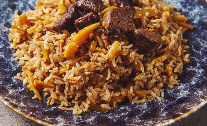 One Pot Beef Pulao