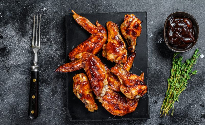 Oven Baked BBQ Chicken Wings