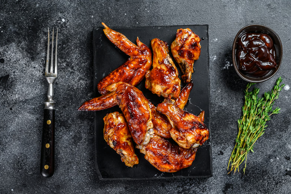 Oven Baked BBQ Chicken Wings
