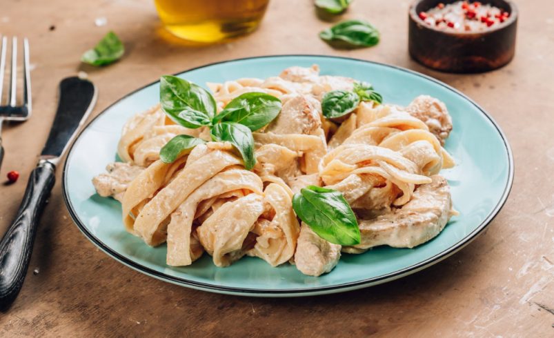 Pasta Alfredo with Chicken