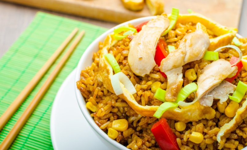 Quick Chicken Fried Rice