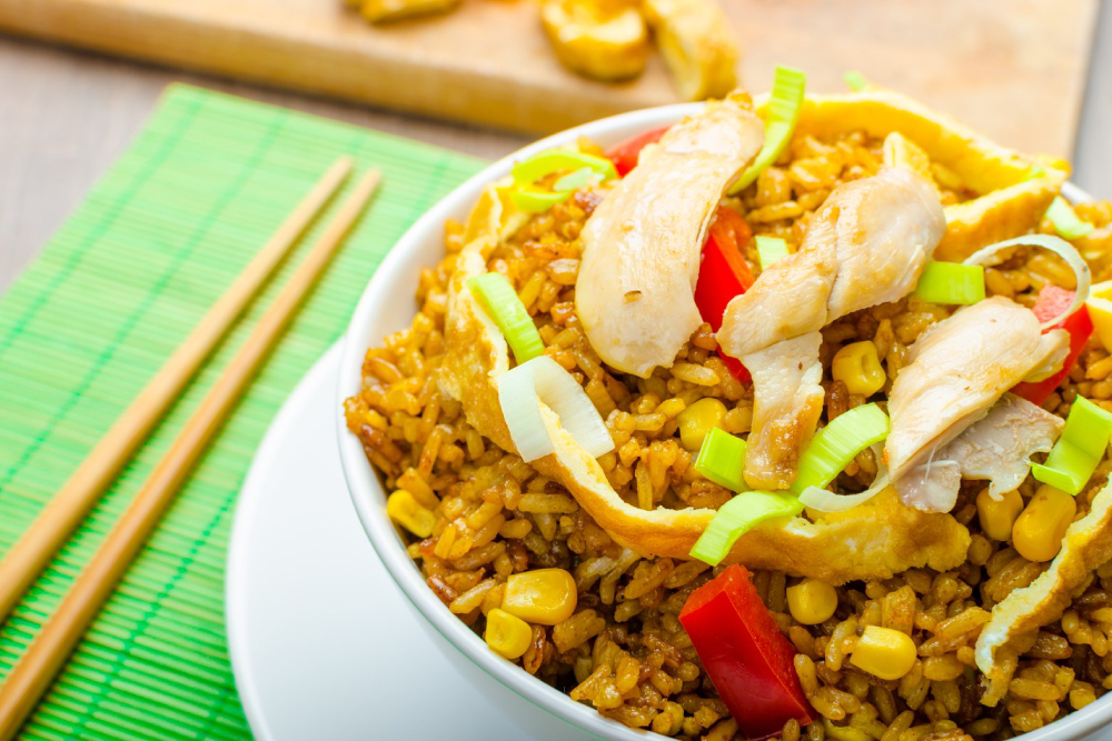 Quick Chicken Fried Rice