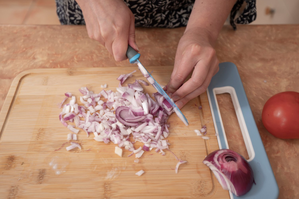 Quick Onion Chopping Trick