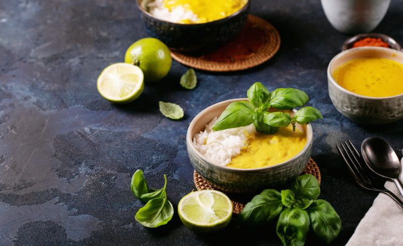 Simple Dal Chawal Comfort Meal