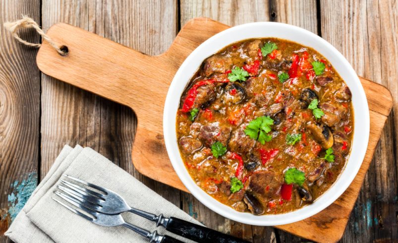 Spicy Beef Karahi Restaurant Style