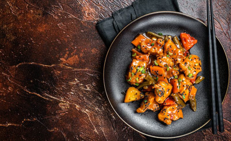Spicy Indo-Chinese Chicken Manchurian