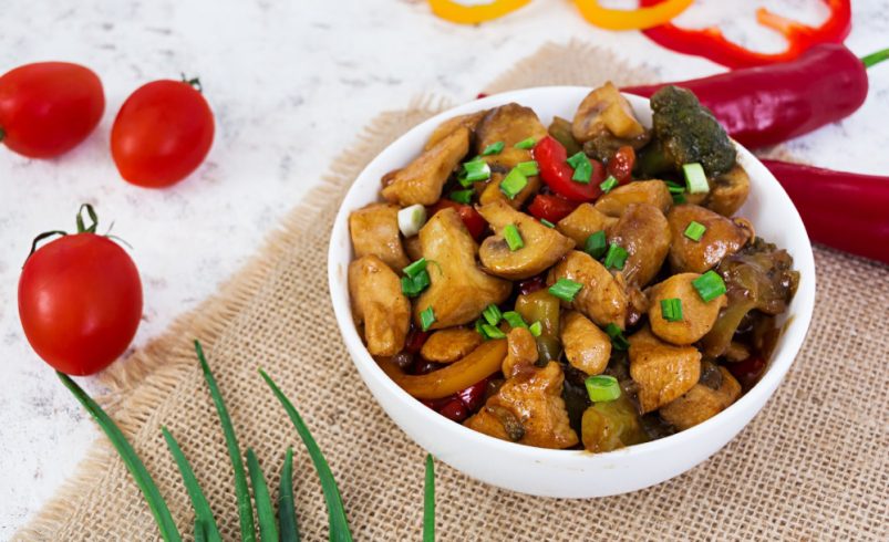 Chicken Chili Dry Recipe