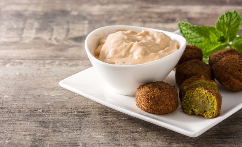 Falafel with Tahini Sauce