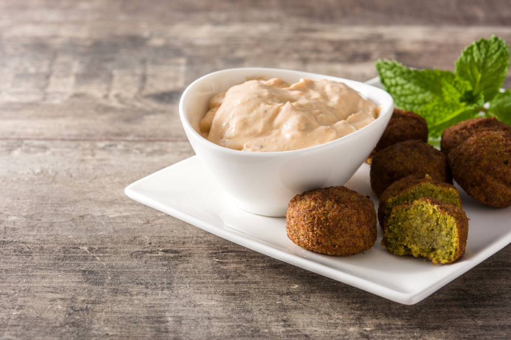 Falafel with Tahini Sauce